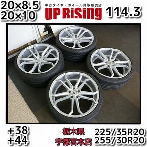 ESPRIT PREMIERE AERO GL502♪20×8.5J/10J 114.3 5H +38/+44 ハブ73♪FINALIST 595 EVO♪225/35R20 90Y XL:255/30R20 92Y♪R604SS19