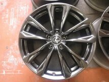 LEXUS レクサスIS Fスポーツ純正♪19×8.5j/9.5j PCD114.3 5H ＋45/60 ハブ60♪安心の純正ホイール♪ホイール4本♪店頭受取歓迎♪R604W26_画像5