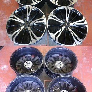 モデリスタ ウィングダンサー14♪20×7.5J PCD114.3 5H +36 ハブ60♪RAV4,ハリアー,トヨタ車に♪ホイールのみ4本♪店頭受取歓迎♪R605W17の画像3