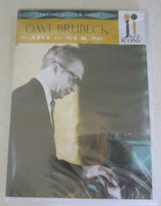 輸入盤DVD デイヴ・ブルーベッ/DAVE BRUBECK Live In '64 & '66 ベルギー,ドイツ 未開封