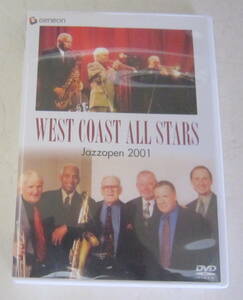 DVD ウエストコースト・ジャズ・オールスターズ WEST COAST ALL STARS Jazzopen 2001