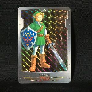 ゼルダの伝説 カードダス No.5 Link キラカード 1999年製 BANDAI Nintendo ファミコン ZELDA 