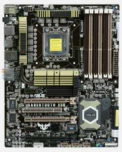 ASUS SABERTOOTH X58 LGA 1366 Intel X58 Socket DDR3 Motherboard