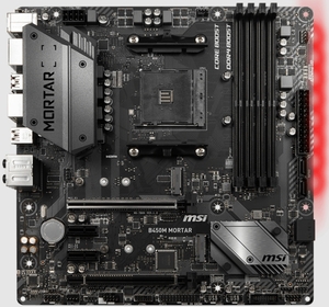 MSI B450M MORTAR Socket AM4 DDR4 HDMI DP Micro ATX Motherboard