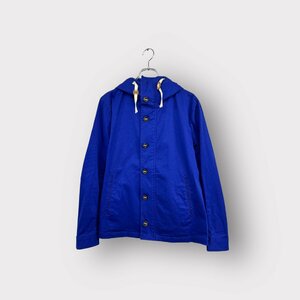 BEAMS ビームス ジャケット フード付き ブルー サイズL アウター メンズ ヴィンテージ セレクト 6