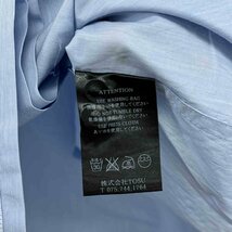 RAINMAKER レインメーカー 長袖シャツ ブルー 無地 サイズ サイズ38-82 トップス メンズ ヴィンテージ ネ_画像5