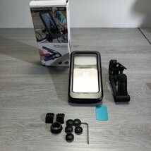 y050109fk 自転車バイク用 スマホホルダー 22-28mm 31.8mm対応_画像1