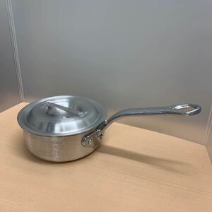 y051601m EBM aluminium Pro shef. type single-handled pot ( scale attaching ) 15cm