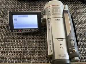 完動美品 3MOS パナソニック デジタルハイビジョン ビデオカメラ ブラック HDC-HS300