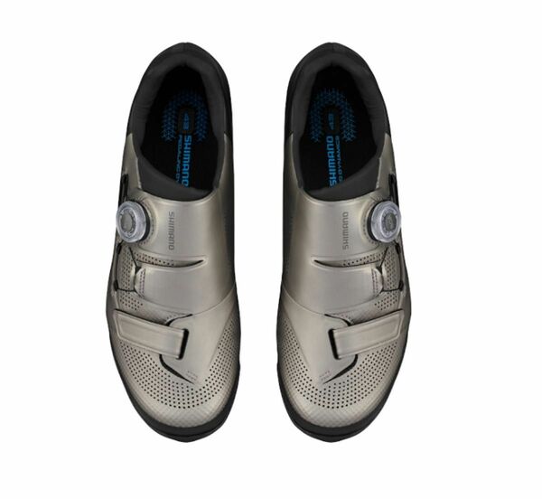 Shimano SH-XC502 Racing Cycling Shoes Silver Wide