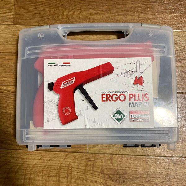 タイル施工用具 フラットシステム 固定用ガン