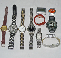 大量 まとめ売り NIKE SWATCH GRAHAM FORBEL J-AXIS など メンズ・レディース ほか 腕時計 各種 ウォッチ 合計10個セット⑦ [ジャンク]_画像3