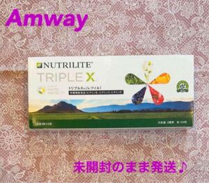 新品＊未開封で発送＊ Amway アムウェイ トリプルX レフィル 1箱