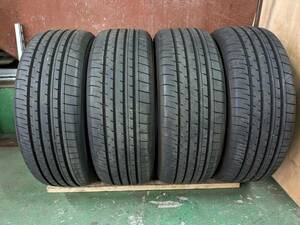 送料無料！即決！ヨコハマ BluEarth-XT AE61 225/55R18 中古4本セット 2022年製 バリ山 ブルーアース 良品