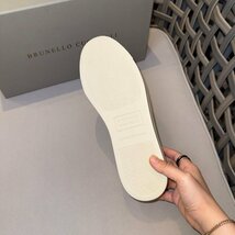 ブルネロクチネリ　BRUNELLO CUCINELLI ローファー メンズ　 シューズ　 カジュアル 　レザー　39-46　 サイズ選択可能 ホワイト_画像8