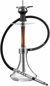 プレミアム シーシャ 本体 木製 水タバコ シーシャ セット 水パイプ クレイトップ ハンドル ホース 喫煙具 Shisha Hookah