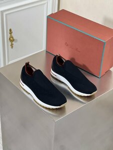 Loro Piana　ロロピアーナ　靴　メンズ　スニーカー　スポーツシューズ　ウール使用　軽い　39-44　サイズ選択可能　新品　