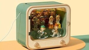 MOLLY アニバーサリー クラシカル レトロ TV Set ルミナス コンテナボックス