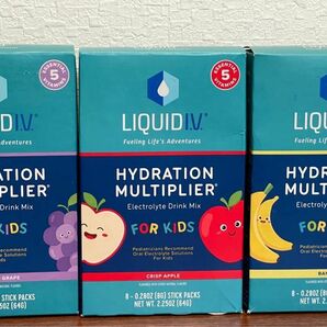 経口補水液パウダー(電解水)子供用　Liquid I.V. FOR KIDS 24本セット