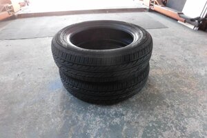 中古 タイヤ 155/65R14 DUNLOP EC202 2023年製 ２本セット【0006625】