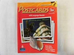 中古 英語教材 Postcards 1B PEARSON CD-ROM付き【0004766】　