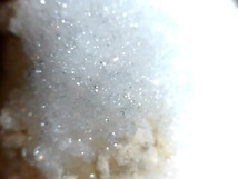 国産鉱物　岡山県　布賀　五水灰硼石　ペンタハイドロボライト　綿アメの様な結晶　レア　定型外発送_画像4