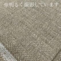 K2　リネンヘリンボーン　3m　リネン100％　ベージュ系　麻 日本製　生地_画像8