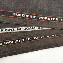 R82-3m SUPERFINE WORSTED MADE IN ENGLAND BY WILLIAM HALSTEAD ,_画像6