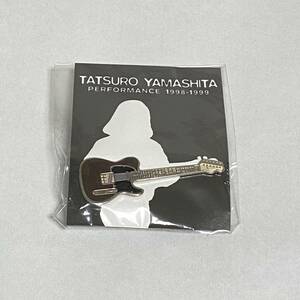 【未開封】山下達郎 PERFOMANCE1998-1999 ギターピンバッジ コンサートグッズ レア コレクション 入手困難 