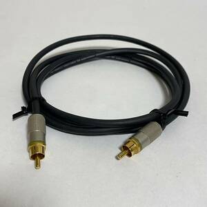 オーディオテクニカ ビデオケーブル PCOCC VIDEO CABLE 75Ω 1m×1本 audio-technica 現状品