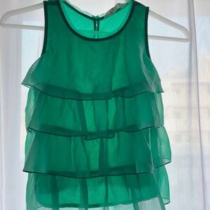 H&M ノースリーブブラウス シフォン ガールズ 女の子