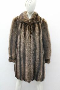  raccoon fur fur * coat american size 6