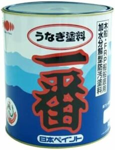 ニッペ ペンキ 塗料 うなぎ塗料一番 4kg レトロレッド ラッカー つやなし 屋外 日本製 4547163000080