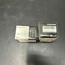 未使用 東芝 TOSHIBA パーソナルワープロ リボンカセット2箱 10本セット JW-Z200 黒 保管品 _画像2