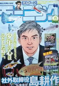 【2024年No.23★モーニング(5月23日号)★送料135円～】社外取締役 島耕作/原理×福田泰宏 新連載「ブラックカラー」/ふたりソロキャンプ