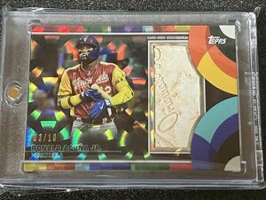 Ronald Acuna Jr. 2023 Topps World Baseball Classic BLACK /10 Base Relic SSP アクーニャジュニア　ベースレリック