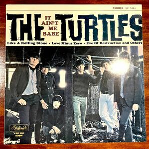 LP The Turtles / フォークロックの王者タートルズ東芝赤盤 国内初回盤ペラジャケ