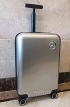 新品※Mercedes-Benz・メルセデス・ベンツ*軽量オリジナル※ダイヤルロック・スーツケース*機内持ち込み*旅行*出張・キャリーケース・銀_画像4