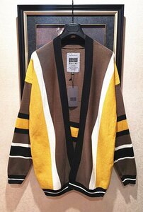  now .* top class 8 ten thousand * Portugal made * Italy * milano departure *BOLINI/bolini* premium line * high quality wool jumper / cardigan 50/XL tea color 