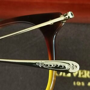 最高級モデル*日本製★「OLIVER PEOPLES/オリバーピープルズ」大人気作・OV5389D/Davitt 純チタン・超軽量・鼈甲・眼鏡フレームの画像9