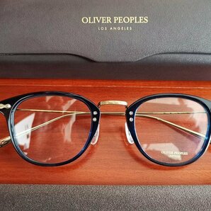 最高級モデル*日本製★「OLIVER PEOPLES/オリバーピープルズ」大人気作・OV5389D/Davitt 純チタン・超軽量・眼鏡フレーム・黒の画像7