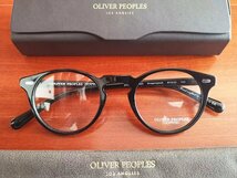 最高級*イタリア製★「OLIVER PEOPLES/オリバーピープルズ」伝説の大人気作・OV5186・ボストン・メガネフレーム/黒_画像3