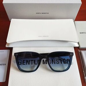 新品未使用※人気モデル*GENTLE MONSTER・ジェントルモンスター HEIZER 登坂広臣 BTS 愛用・サングラス・ブルーの画像10