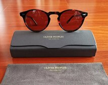 名作モデル☆イタリア製★「OLIVER PEOPLES/オリバーピープルズ」伝説の大人気作・OV5186・サングラス・メガネフレーム/鼈甲_画像2