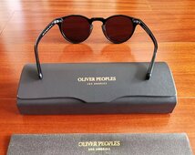 名作モデル☆イタリア製★「OLIVER PEOPLES/オリバーピープルズ」伝説の大人気作・OV5186・サングラス・メガネフレーム/黒_画像4