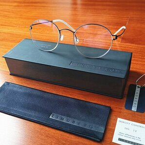 最高峰メガネ※定価7万※デンマーク製*LINDBERG・リンドバーグ MORTEN AIR TITANIUM※医療用チタン使用・セレブ愛用・メガネフレームの画像3