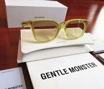 新品未使用※人気モデル*GENTLE MONSTER・ジェントルモンスター Mondo　登坂広臣 BTS 愛用・サングラス・イエロー_画像5