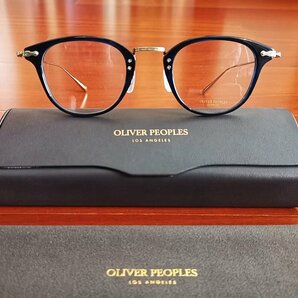 最高級モデル*日本製★「OLIVER PEOPLES/オリバーピープルズ」大人気作・OV5389D/Davitt 純チタン・超軽量・眼鏡フレーム・黒の画像1
