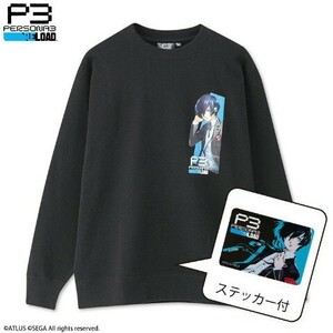 即決 ペルソナ 3 リロード メンズ裏毛トレーナー【3L】新品タグ＆シール付き PERSONA3 RELOAD アトラス Atlus スウェット