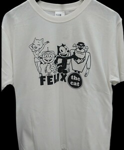即決 フィリックス・ザ・キャット メンズTシャツ【L】新品タグ付き Felix the Cat